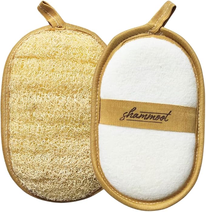 Natural Loofah Exfoliating Body Scrubber – Jordanian Natural Loofah Sponge by Shammoot