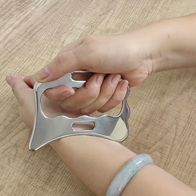 BYYDDIY Stainless Steel Gua Sha Muscle Scraper Scraping Massage Tool Kit - Image 6