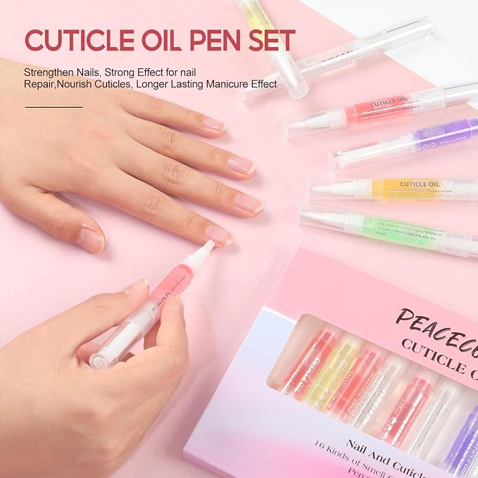 PEACECOLOR 16Pcs Cuticle Oil Pen - Image 6
