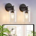DLLT Wall Sconces Set of Two: Modern Bathroom Vanity Light Fixtures by DINGLILIGHTING