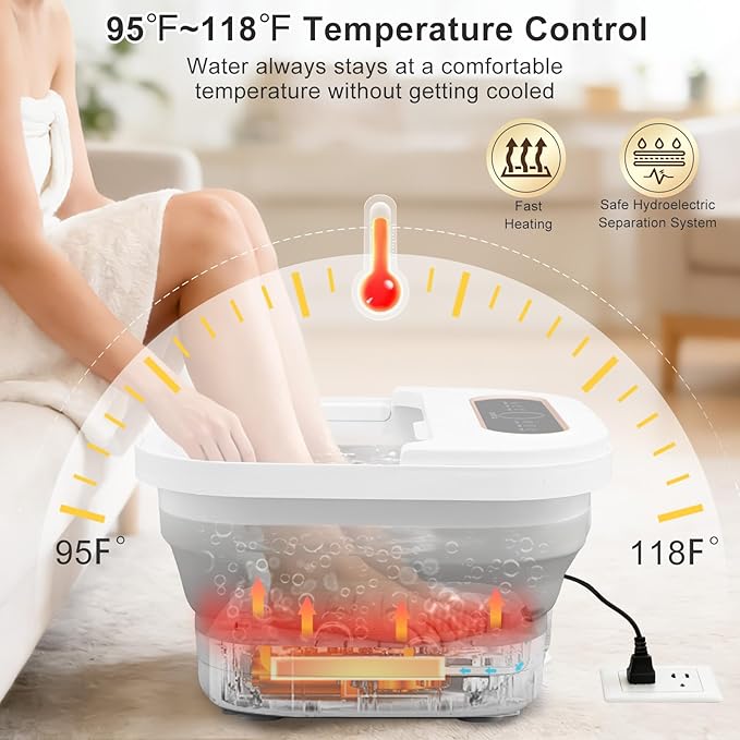 UNIFULL Collapsible Foot Spa Bath - Image 3