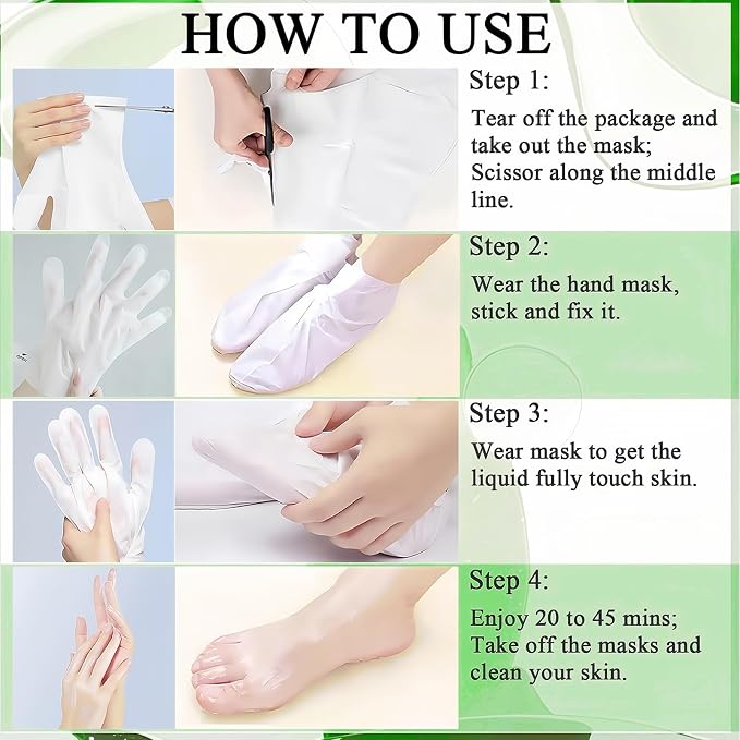 Aloe Vera Hand & Foot Mask Set - Image 7