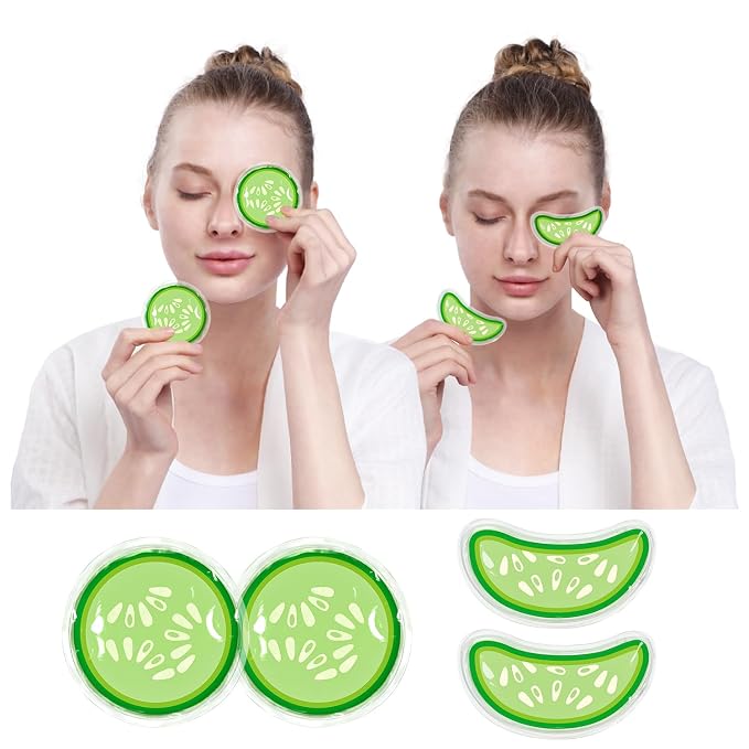 ZNÖCUETÖD Reusable Gel Eye Pads - Image 2