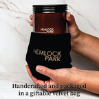 Hemlock Park Sea Salt Orchid Apothecary Hand-Poured Scented Candle | Crackling - Image 3