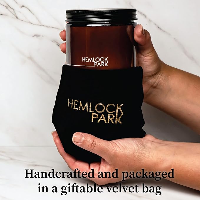 Hemlock Park Foxtail Fir Apothecary Hand-Poured Scented Candle | Crackling Wood - Image 3