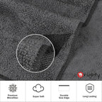 Orighty 6-Pack Grey Hand Towels - Image 2