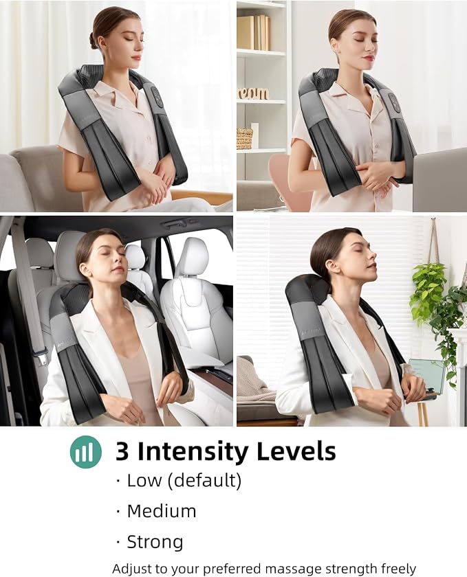 Nekteck Shiatsu Neck and Back Massager - Image 5