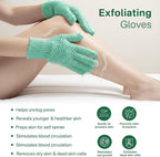 Yiclick Heavy Exfoliating Gloves, Exfoliating Body Scrubber - Image 3