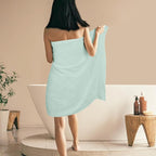 GLAMBURG 100% Cotton Oversized 2 Pack Bath Sheets 35x70, Ultra Soft Highly - Image 4