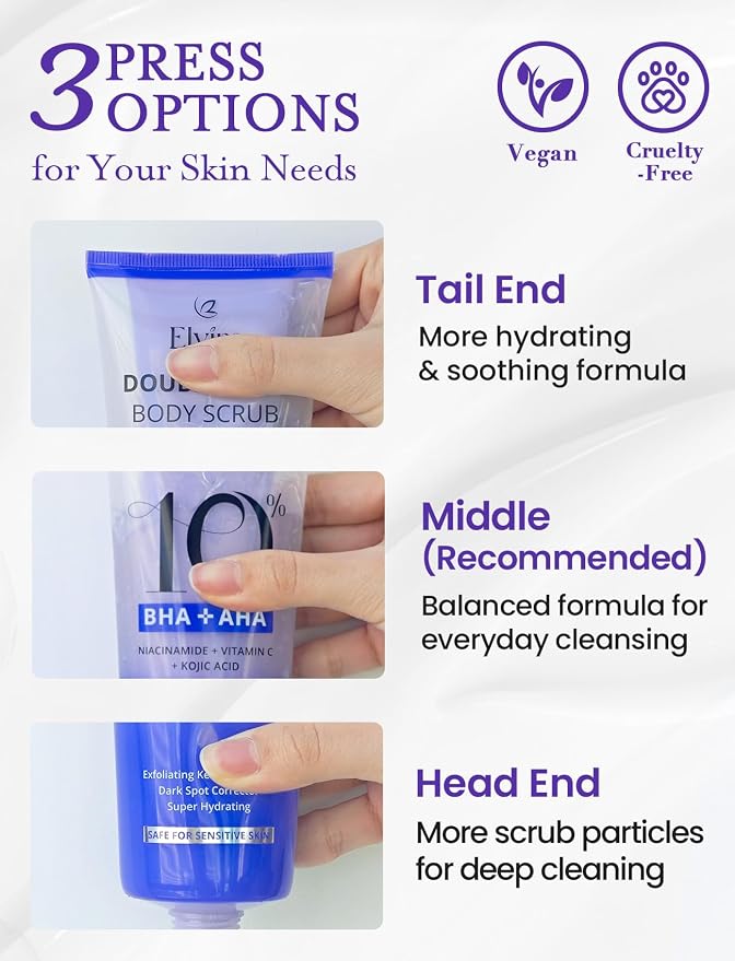 Elvira KP Bump Eraser Foot & Body Scrub, Exfoliating Scrub - Image 7