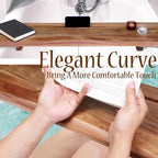Premium Acacia Wood Bathtub Tray Caddy - Image 6