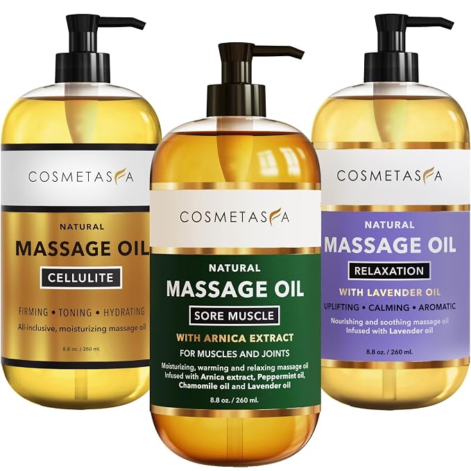 Cosmetasa Massage Oil Set by Cosmetasa