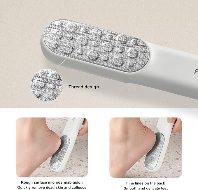 Double-Sided Stainless Steel Foot File, Foot Callus Remover & Foot Scrubber - Image 4