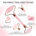Jade Roller & Gua Sha Set for Face – 4PCS Natural Facial Massage Tools Kit - Image 5