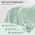Women’s Adjustable Spa Wrap Towel Set, Microfiber Body Wrap Bathrobe - Image 4