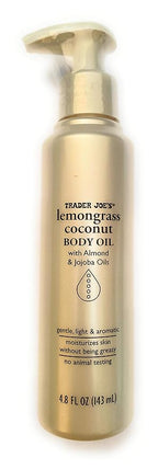 Trader Joes Lemongrass Coconut Body Oil by Unknown