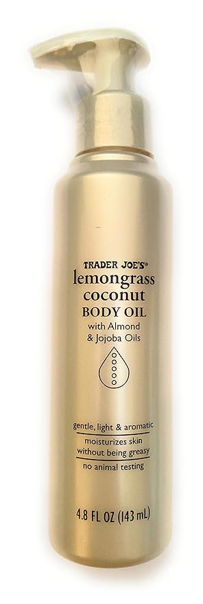 Trader Joes Lemongrass Coconut Body Oil - Image 3