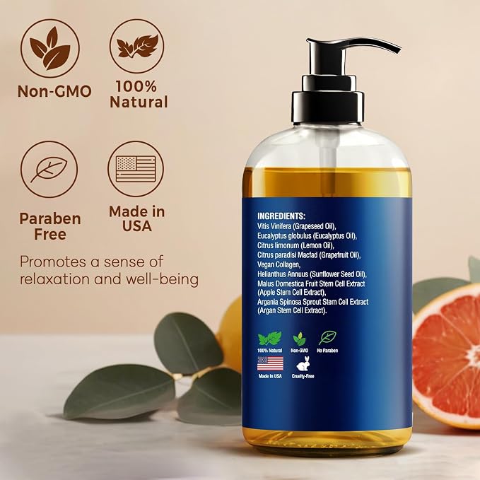 Anti-Cellulite Massage Oil for Massage Therapy 8 fl oz - Image 5