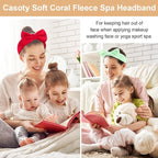 Casoty 12 Pack Skincare Headband - Image 6