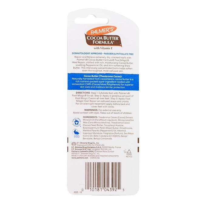 Palmer's Cocoa Butter Formula Heel Repair, Foot Balm Stick - Image 3
