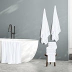 Belizzi Home 100% Cotton Towel Set, Contains 6 Soft Bath Towel, 6 Hand Towels - Image 5
