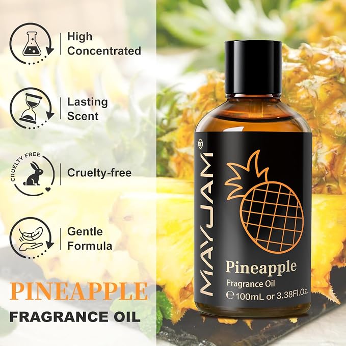 MAYJAM 100ML/3.38FL.OZ Pineapple Fragrance Oils - Image 2