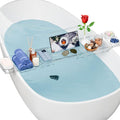 Yieach Luxury Clear Acrylic Bathtub Tray by Yieach