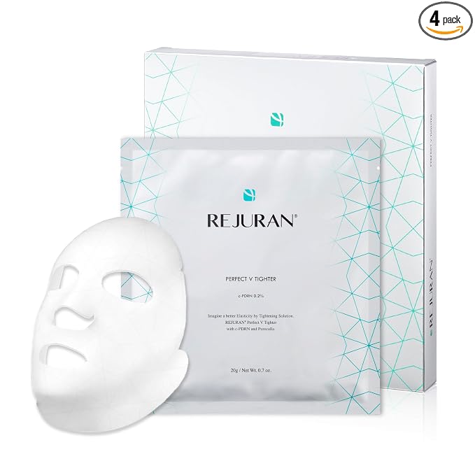REJURAN® Perfect V Tighter Dual-Sheet Lifting Sheet Mask, c-PDRN® – Face & by REJURANCosmetics