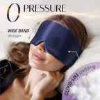 Silk Sleep Mask Soft Pressureless: 100% Mulberry Silk - Image 4