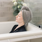 ROLSHOL 2 Packs Large Microfiber Hair Towels - Image 4