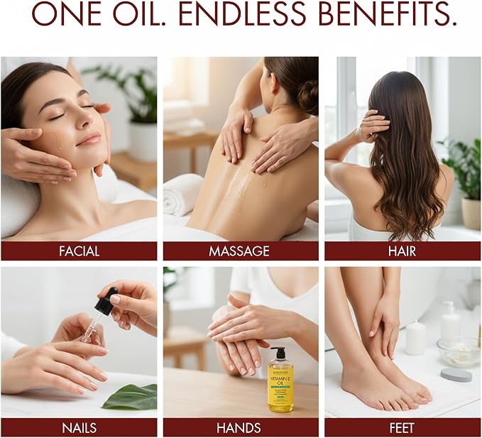 Majestic Pure Vitamin E Oil 8 Fl Oz - Image 3