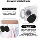 Tatuo 4 Pieces Korean Exfoliating Mitts Deep Exfoliating Gloves Body Scrubber - Image 5