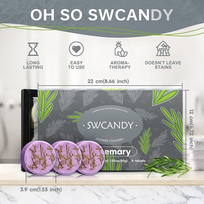 SWCANDY Shower Steamers Aromatherapy Birthday Gifts - Image 4