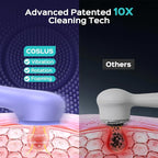 COSLUS FBS03 Face Scrubber Facial Cleansing Brush: 2 in 1 Spin and Vibration - Image 3