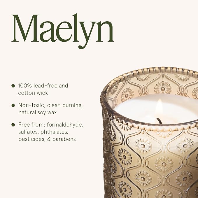 LA JOLIE MUSE Island Coconut Scented Candle – Coconut, Peach & Vanilla | 6oz - Image 6
