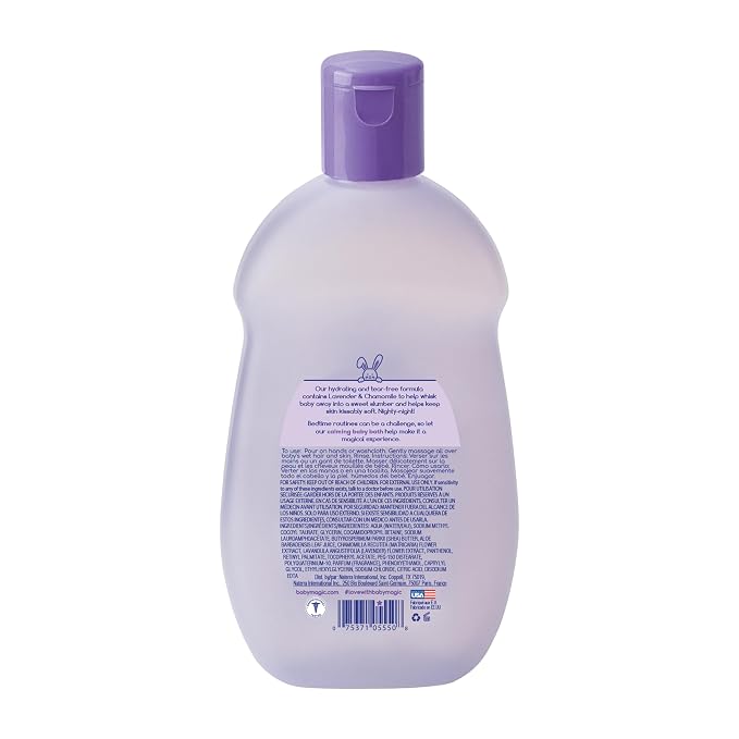 Baby Magic Calming Baby Bath, Lavender & Chamomile Scent, Specially Formulated - Image 2