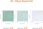Amazon Basics Highly Absorbent, Soft & Durable 100% Cotton Washcloths - Image 4