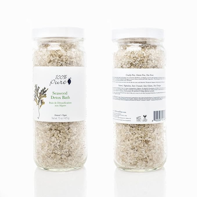 100% PURE Seaweed Detox Bath Soak, Bath Salts - Image 2