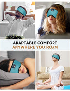 MUSICOZY Sleep Headphones Bluetooth 5.4 Headband Sleeping Eye Mask - Image 7
