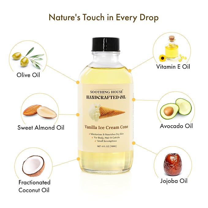 Vanilla Ice Cream Cone Body Oil - Image 5