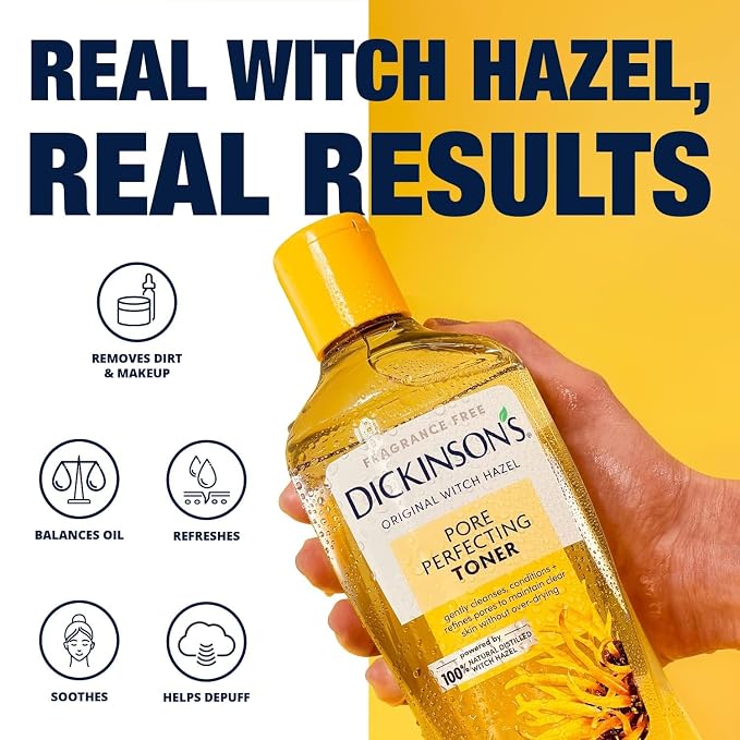 Dickinson's Original Witch Hazel Pore Perfecting Toner | 100% Natural Distilled - Image 4