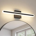 JUSHENG Black Vanity Lights for Bathroom, 24 Inch 20W 5CCT Dimmable Bathroom by JUSHENG