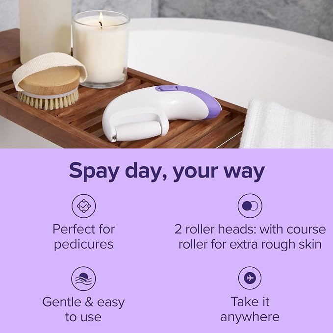 Plum Beauty Automatic Foot File – Electronic Callus Remover - Image 5