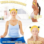 Jowmoy yellow Frog Eye Elastic Headband - Image 5