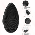 Silicone Face Scrubber 2 Pack, Manual Facial Cleansing Brush - Image 4