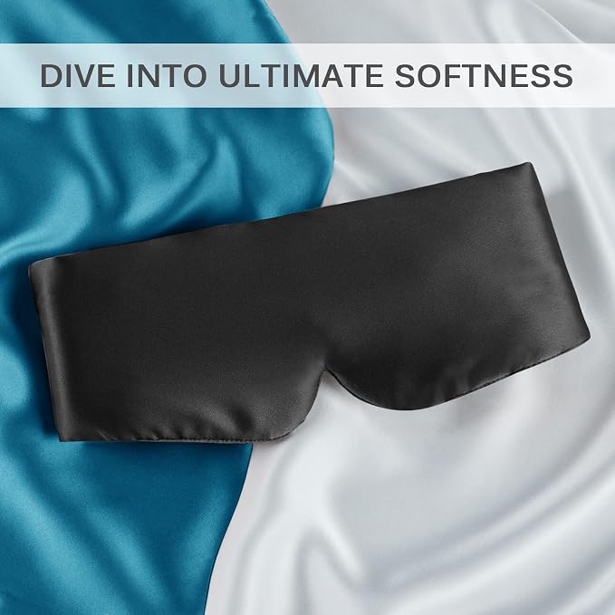 Zenssia 100% Mulberry Silk Sleep Mask Eye Mask - Image 7