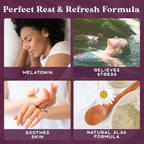 Purple Canyon Bath to Bed Natural Bath Bombs | Calming and Relaxing Sleep - Image 5