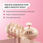 FUL Scalp Massager with Super Soft Silicone Brush - Image 2