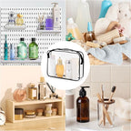 Tbestmax 10 Pack Clear Cosmetic Bags Makeup Bags Portable Waterproof TSA - Image 7