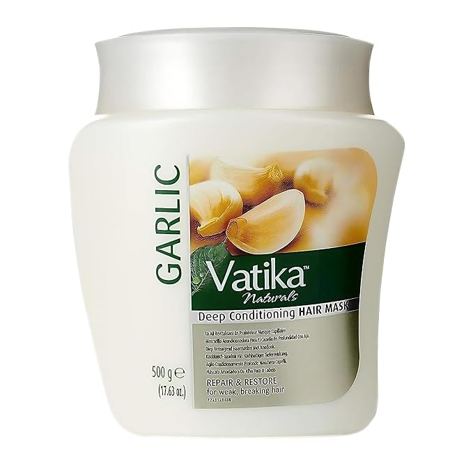 Dabur Vatika Naturals Garlic Hair Mask Treatment Cream, 500 Gram by VatikaNaturals